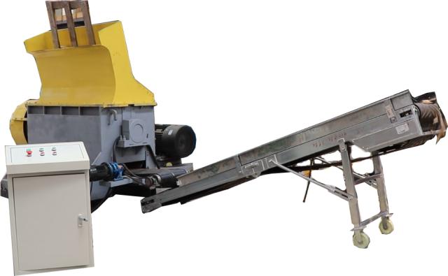 pallet shredder with nail remover