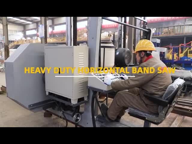 Heavy Duty Band Sawmill for large size logs cutting