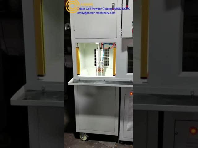 Stator Coil Powder Coating Machine