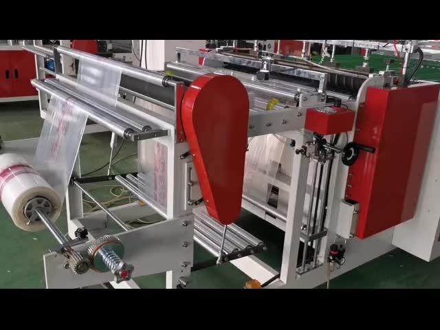 Heavy duty bag making machine video