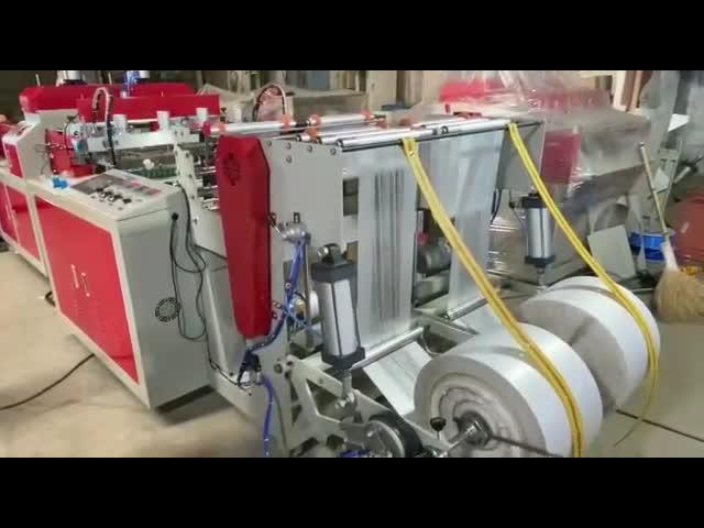 Fully Automatic t shirt bag making machine