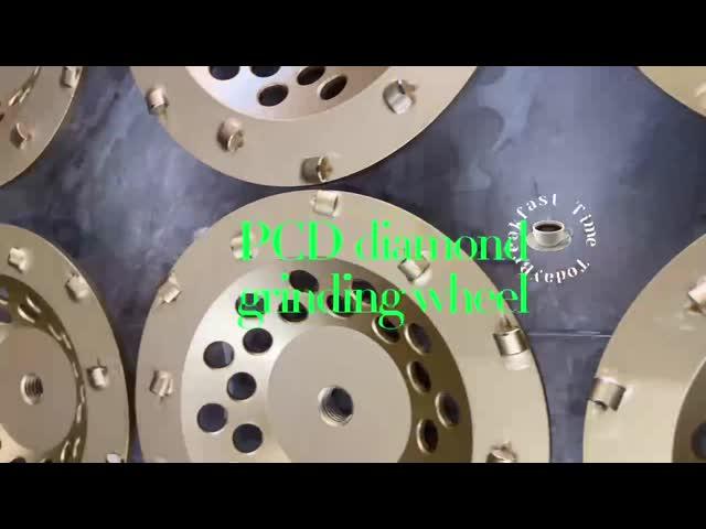 PCD Diamond Grinding Wheels and Zigzag Diamond grinding wheels for concrete floor epoxy removal