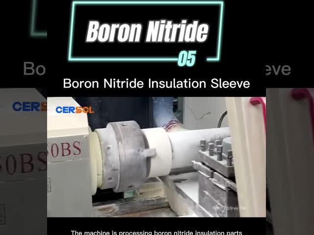 Boron nitride insulation sleeve