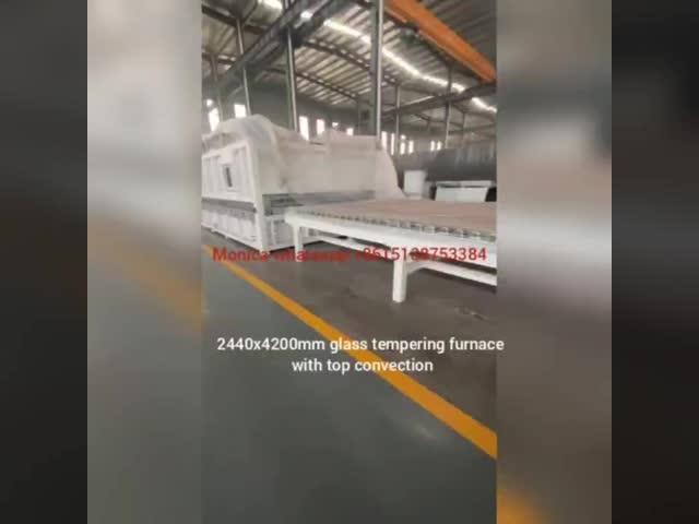 2440x4200mm glass tempering machine