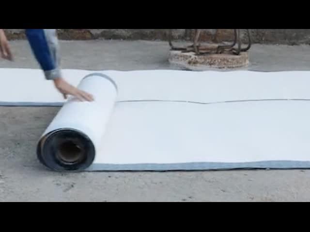 Self-adhesive HDPE Pre-applied Waterproofing Membrane